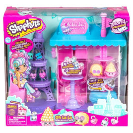 Shopkins Season 8 World Vacation - Oh La La Macaron Cafe Playset